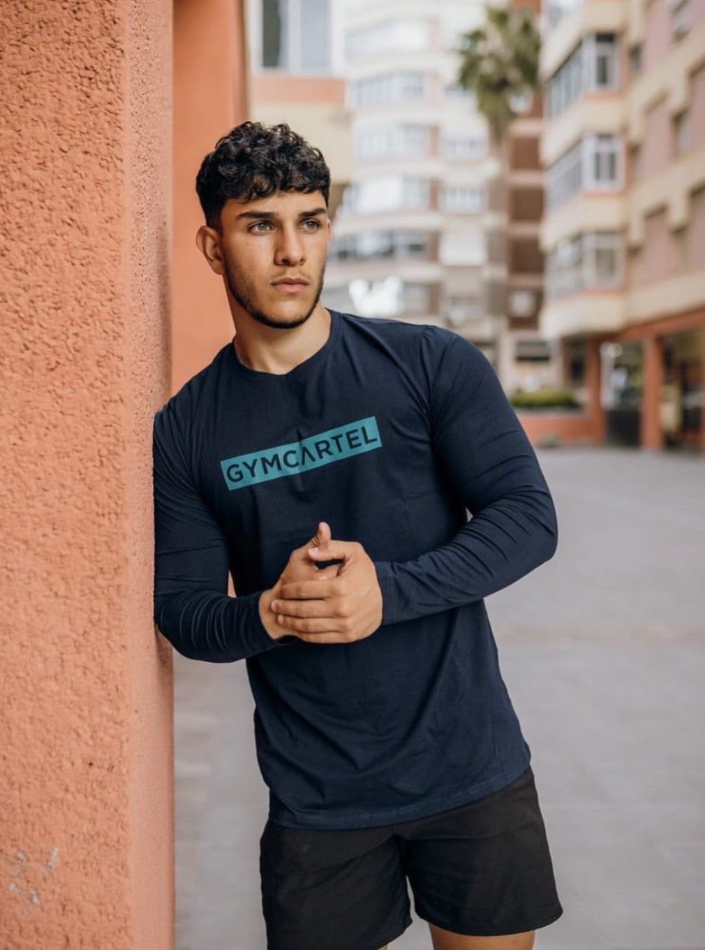 GC Elite long sleeved Tee - Blue and Teal