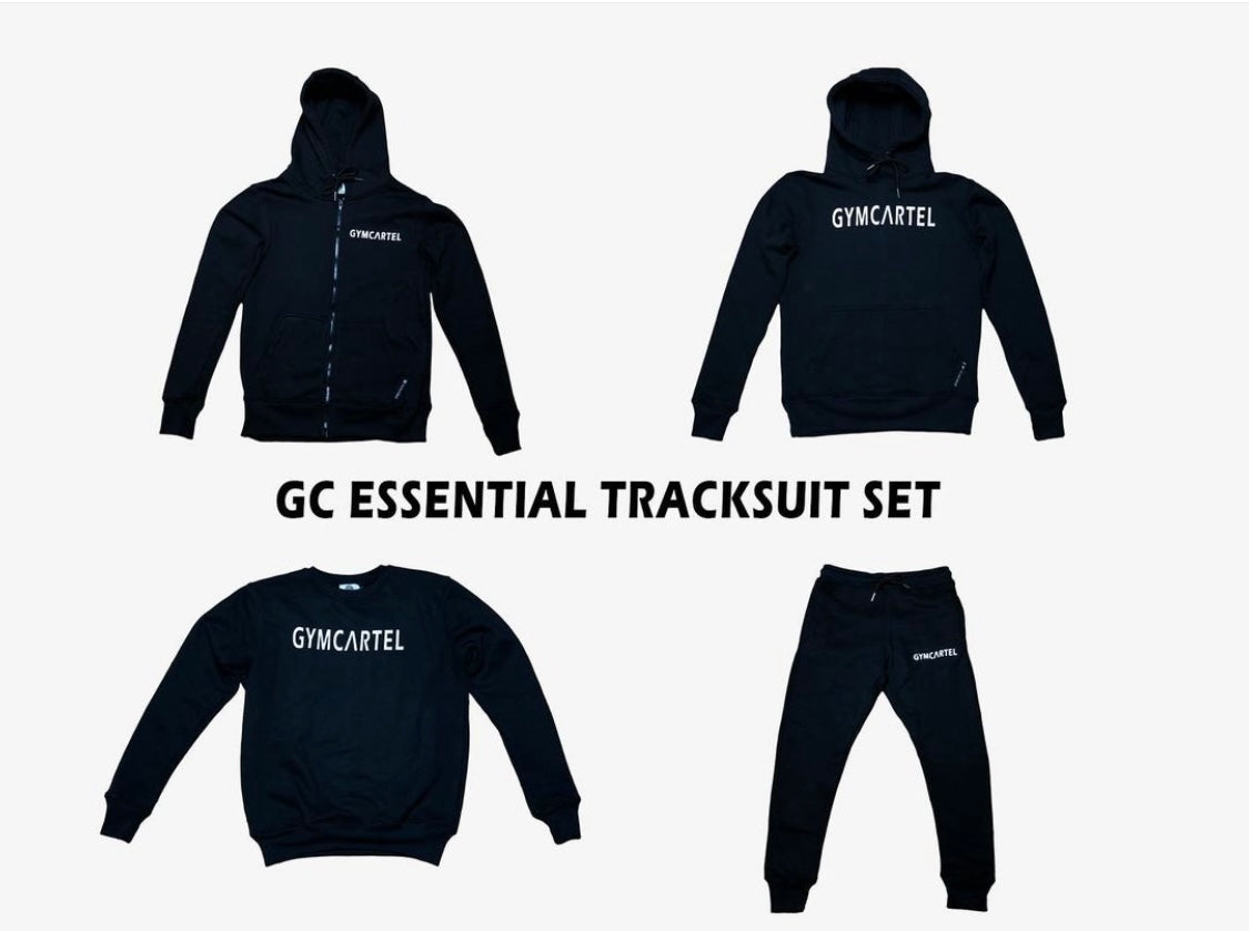 GC Essential Full Zip Hoodie ⬛️